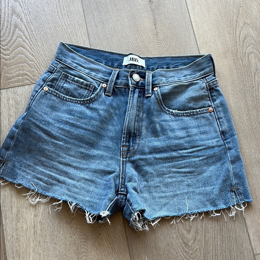 Women's Blue Denim Shorts